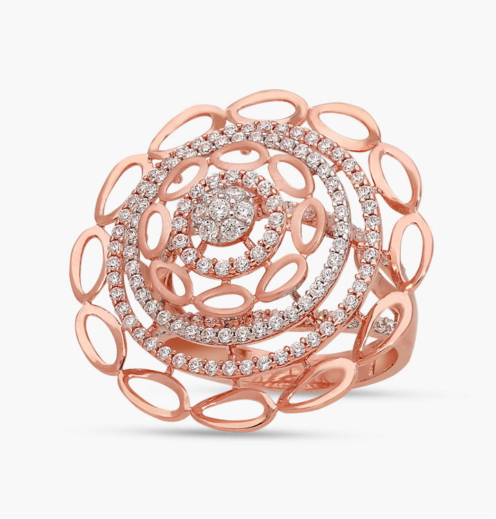 The Colossal Flower Rose Ring